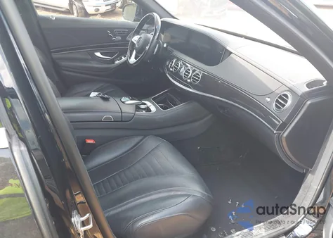 2020 Mercedes-Benz S 560 from USA, damaged, VIN W1KUG8DBXLA531072